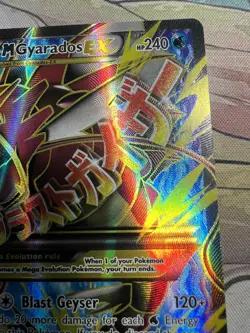 Pokemon TCG Mega Gyarados EX Breakpoint 115/122 Holo Full Art Ultra Rare LP - Image 3