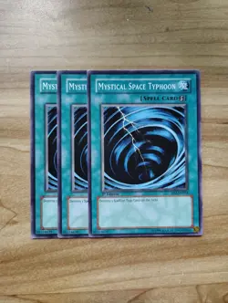 Yu-Gi-Oh! - Mystical Space Typhoon 3X - Full Playset - Image 1