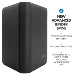 Toploader Binder, Trading Card Binder Storage, 252 9 Pocket Top Loader Binder - Image 3