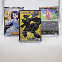 Pokemon BLACK BOLT 3 card lot MASTERBALL-FULL ART-ULTRA RARE Zekrom - Image 1