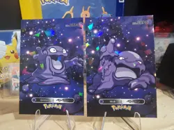 Grimer & Muk - Pokemon 2024 Card Database 1 Cracked Ice Holo US Seller - Image 1