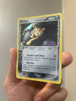 Pokemon Card Persian Holon Phantoms 48/110 Uncommon Reverse Holo STAMPED - Image 2