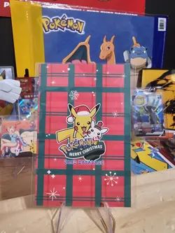 Pokemon Merry Christmas Card Database - Christmas Gengar Santa Hat Tongue Lick - Image 4