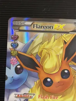 Pokemon Flareon EX Full Art Ultra Rare Holo Generations RC28/RC32 Card - Image 2