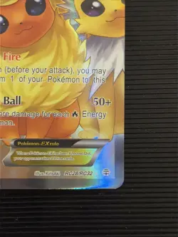 Pokemon Flareon EX Full Art Ultra Rare Holo Generations RC28/RC32 Card - Image 4