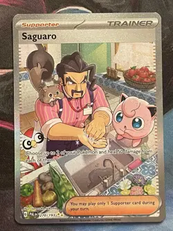 Saguaro 270/193 Special Illustration Rare Paldea Evolved Pokemon Card - Image 1