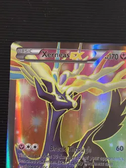 Pokemon TCG Xerneas EX Ultra Rare Holo Card 146/146 XY Base Set Lightly Played - Image 2
