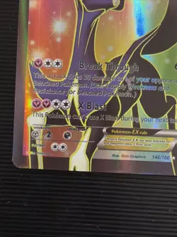 Pokemon TCG Xerneas EX Ultra Rare Holo Card 146/146 XY Base Set Lightly Played - Image 3