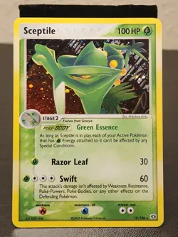 Sceptile - 10/106 - Pokemon Ex Emerald Holo Rare Tcg Nintendo Card Trade Collect - Image 1