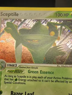 Sceptile - 10/106 - Pokemon Ex Emerald Holo Rare Tcg Nintendo Card Trade Collect - Image 3