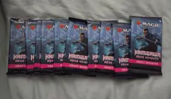 Lot Of 10 New Kamigawa Neon Dynasty Magic The Gathering Draft Booster Packs MTG - Image 1