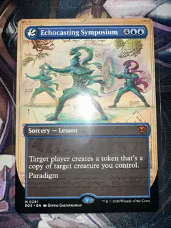 Echocasting Symposium (Borderless) Secrets of Strixhaven Regular - Image 1
