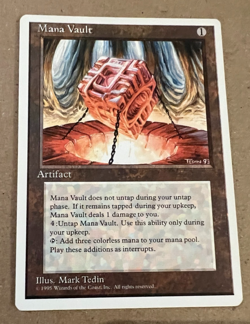 Mana Vault - 4th Edition - MTG - Magic the Gathering - Image 1