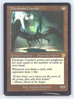 PSYCHOSIS CRAWLER 44 THE BROTHERS' WAR: RETRO FRAME ARTIFACTS MTG NM - Image 1