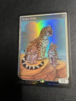 Ocelot Pride Textless Store Champion Promo Foil Mtg - Image 2