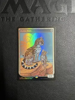 Ocelot Pride Textless Store Champion Promo Foil Mtg - Image 4
