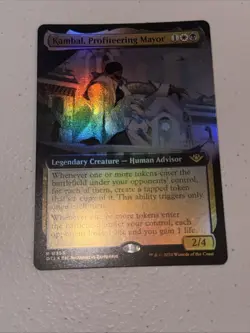 Kambal, Profiteering Mayor Magic: The Gathering Thunder Junction Extended Art - Image 1