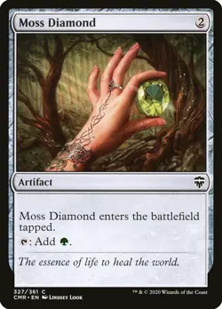 x4 - Moss Diamond - 327 - NM - Commander Legends (CMR) - MTG - Image 1