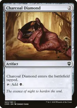 x4 - Charcoal Diamond - 303 - NM - Commander Legends (CMR) - MTG - Image 1