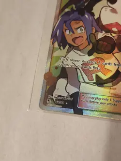 Pokemon TCG Jessie & James Trainer Full Art Ultra Rare 68/68 Hidden Fates - Image 4