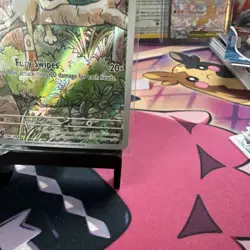 Pokemon Meowth Illustration Rare 106/094 Me02 Phantasmal Flames Holo 70HP - Image 5