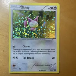 Pokemon Skitty 012/012 McDonald's 2015 Holo Promo Basic 50 HP English Card - Image 2