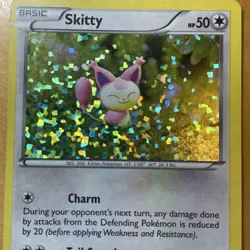 Pokemon Skitty 012/012 McDonald's 2015 Holo Promo Basic 50 HP English Card - Image 3