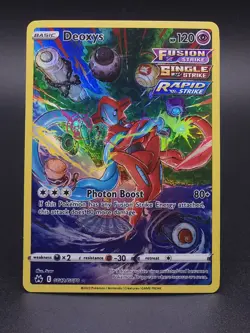 NM Near Mint 2023 Pokemon Crown Zenith: Galarian Gallery Deoxys #GG12/GG70 - Image 1