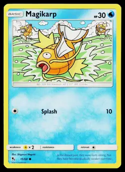 Magikarp 15/68 Common Hidden Fates Pokemon Near Mint - Image 1