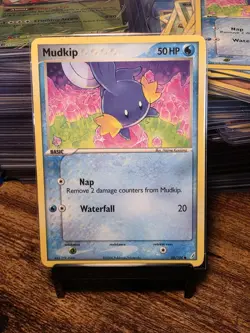 1x Single Lp Pokemon TCG Mudkip EX Crystal Guardians 58/100 Regular Common - Image 1