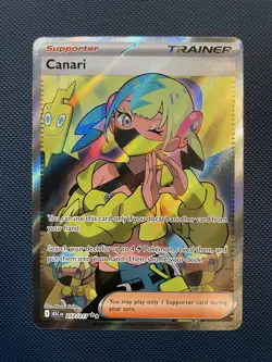 Pokemon Canari Full Art 257/217 Ascended Heroes Holo Ultra Rare NM - Image 1