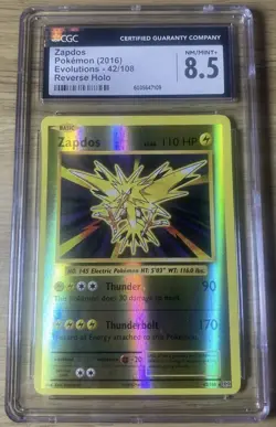 Pokemon TCG X&Y Evolutions CGC Graded Bundle - Image 1