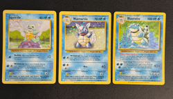 Pokemon TCG Classic (2023) - Squirtle 001, Wartortle 002, Blastoise 003 CLB 034 - Image 1