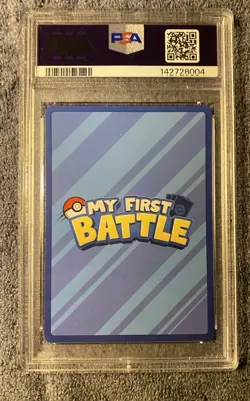 2023 Pokemon My First Battle Pikachu Regular 0025 EN PSA 9 - Image 2