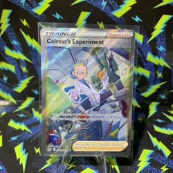 Colress's Experiment GG59/GG70 Crown Zenith Galarian Gallery NM Full Art Pokemon - Image 1