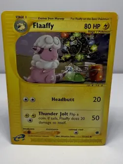 Pokemon TCG 2002 Flaffy Expedition Base #77 | Near Mint Condition - Image 1