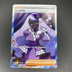 Pokemon TCG Jacinthe 110/088 Full Art Trainer Perfect Order NM/M - Image 1