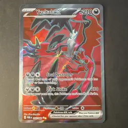 Pokemon TCG - Mega Evolution - Perfect Order - Yveltal Ex 105/088. - Image 1