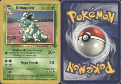 NIDOQUEEN 23/64 RARE JUNGLE POKEMON UNLIMITED MP - Image 1