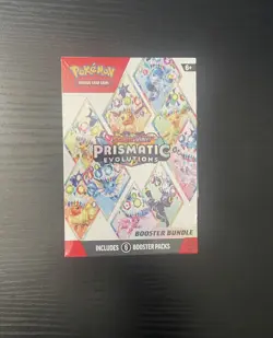 Pokemon TCG Prismatic Evolutions Booster Bundle - New - Sealed - Image 1