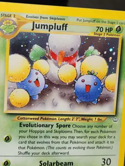 Pokemon TCG Jumpluff 09/64 Neo Revelation Holo Rare Unlimited English 2000 - Image 4