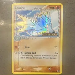 Pokemon Seadra Dragon Frontiers Delta Species Uncommon Holo 37/101 - Image 1