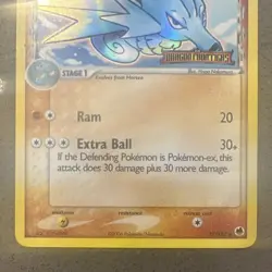 Pokemon Seadra Dragon Frontiers Delta Species Uncommon Holo 37/101 - Image 4