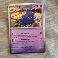 Pokemon Gengar Scarlet & Violet 151 Reverse Holo Card 94/165 - Image 1