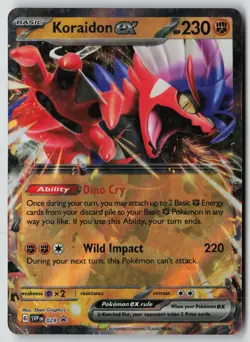 Pokemon TCG SV: Scarlet & Violet Promo Cards #029 Koraidon ex - Image 1
