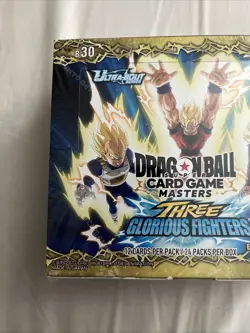 Dragon Ball Super Card Game Three Glorious Fighters Booster box New Sealed - Image 2