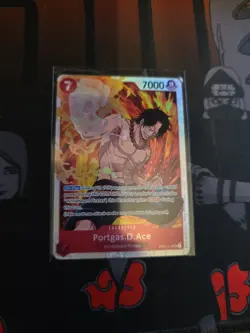 Portgas.D.Ace OP02-013 SR - Super Rare - Paramount War One Piece Card Game - Image 1