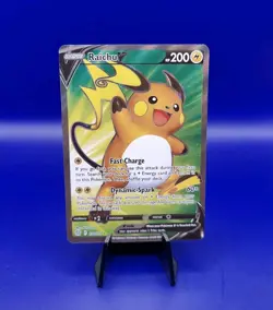 Raichu V 158/172 Brilliant Stars Full Art Rare Pokemon Card TCG Nintendo 2022 - Image 1