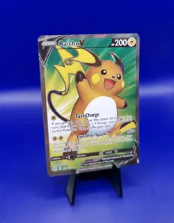 Raichu V 158/172 Brilliant Stars Full Art Rare Pokemon Card TCG Nintendo 2022 - Image 2
