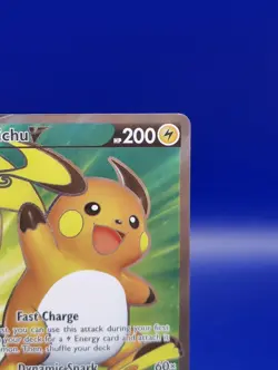 Raichu V 158/172 Brilliant Stars Full Art Rare Pokemon Card TCG Nintendo 2022 - Image 5